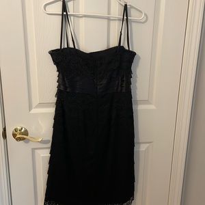 Black lace dress